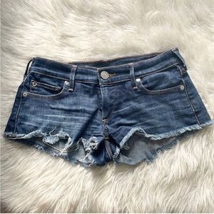 Low Rise True Religion Shorts